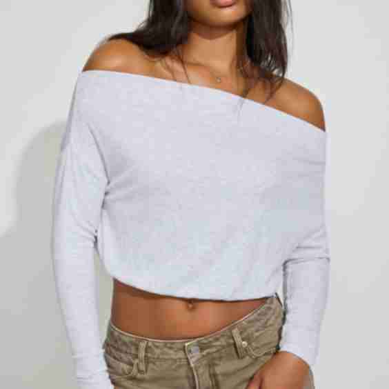 Serene Off Shoulder Long Sleeve Top