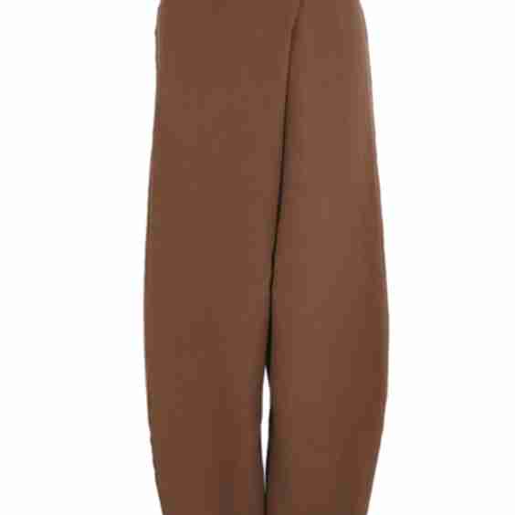 After, Linen Wrap Pants