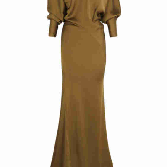 Dorado Satin Maxi Dress