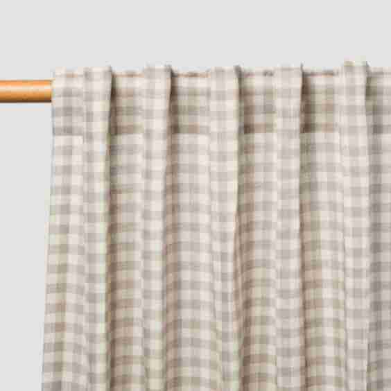 Linen Blend Curtains (Pair)