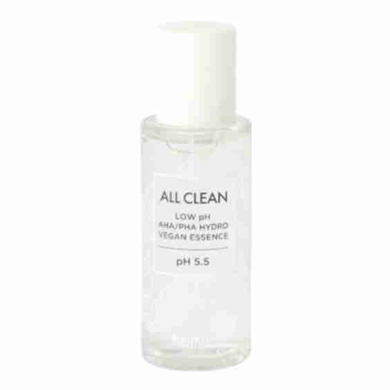 All Clean Low pH AHA/PHA Hydro Vegan Essence