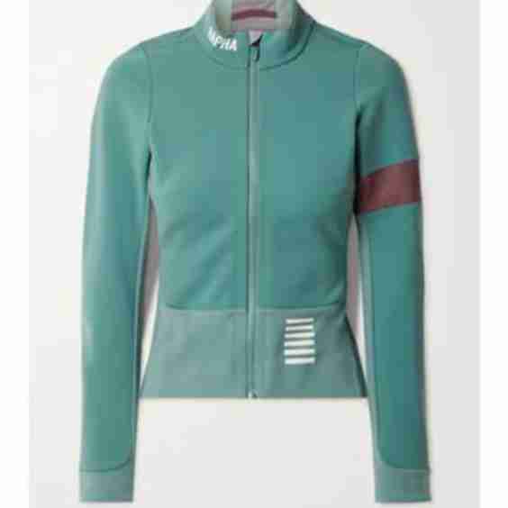 Pro Team Shell-Trimmed Printed Stretch-Jersey Jacket