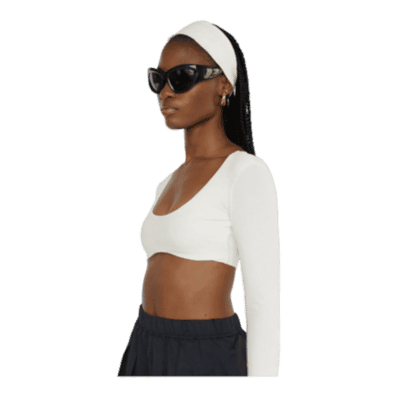 Equipe Long Sleeve Cropped Top