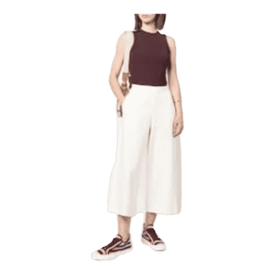 Ines Wide Leg Cropped Pant