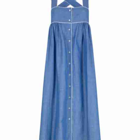 Jossie Linen Pinafore Nightdress