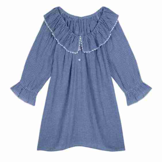 India Gingham Nightdress