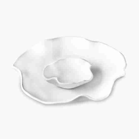Nube Melamine Chip And Dip Set