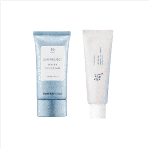 Set: Beauty of Joseon Relief Sun: Rice + Probiotics & Thank You Farmer Essence