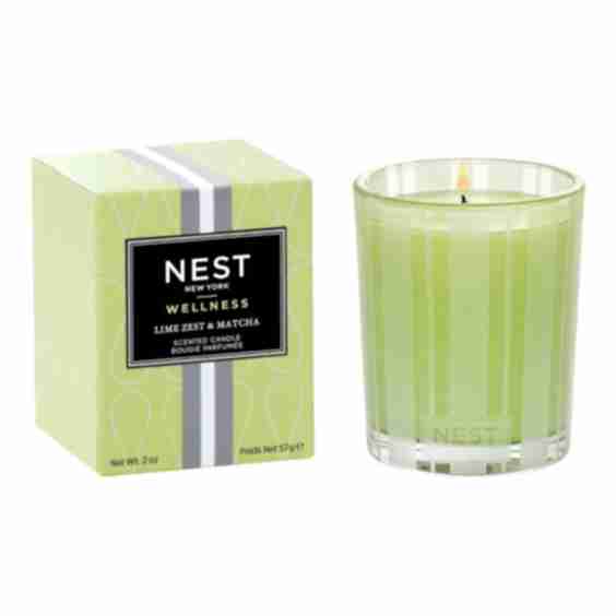 Lime Zest & Matcha Votive Candle