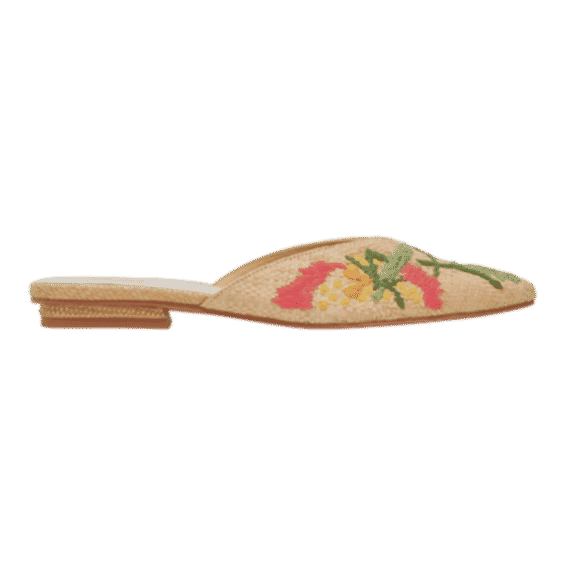 Elm Flats Floral Multi Raffia