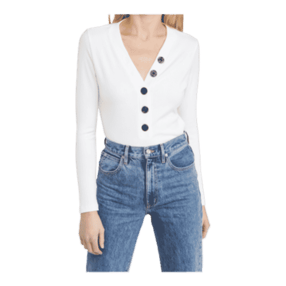 Long Sleeve Rib Tee