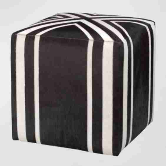 Nantucket Criss-Cross Ottoman