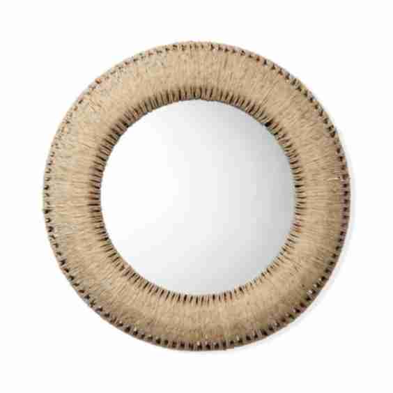 Round Hollis Mirror
