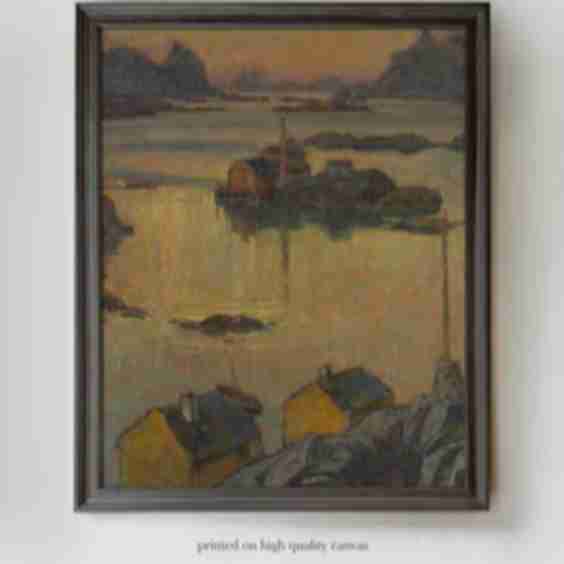 An August Night Art Print