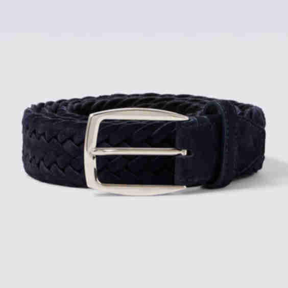 Braided Suede Belt