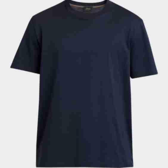 Mens Cotton Crewneck T-Shirt