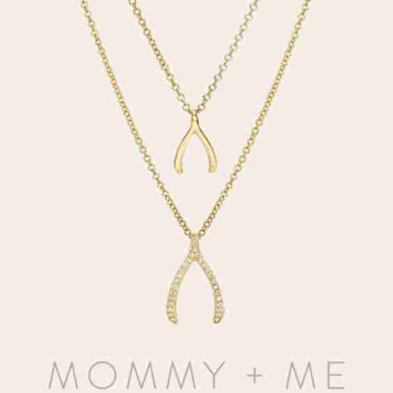 Wishbone Necklaces - Mommy & Me