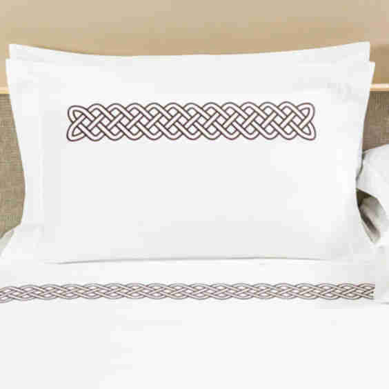 Intreccio Embroidery Sham