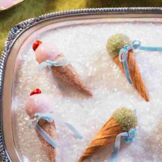 Pistachio Ice Cream Bonbon Ornament