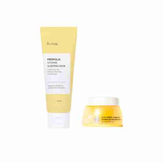 Saturday Skin x IUNIK Vitamin Sleep Mask Set