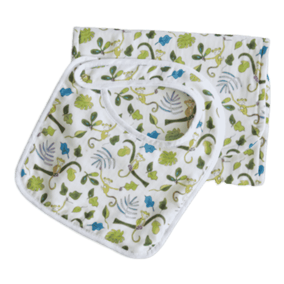 Baby Essentials Bib & Burp Set