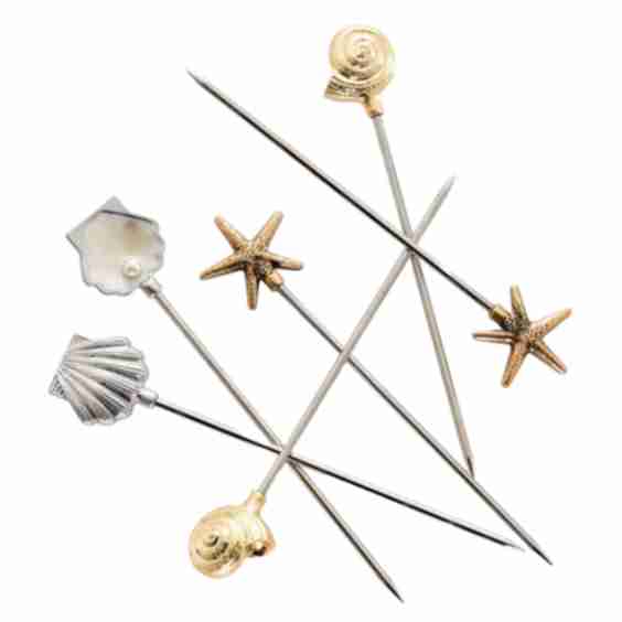 Shell Cocktail Picks