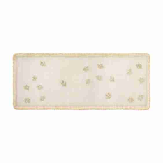 Straw Bee Table Runner