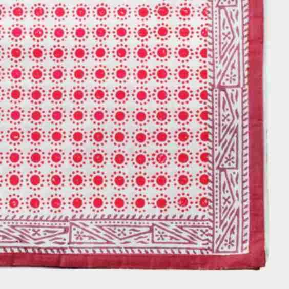 Dot Print Tablecloth
