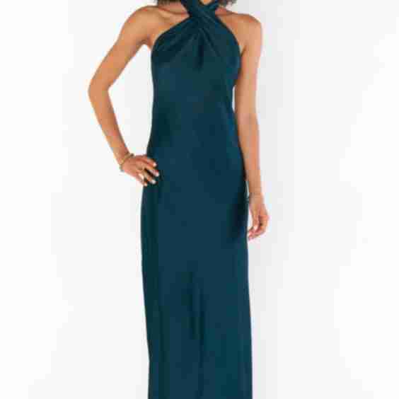 Jasmine Halter Maxi Dress