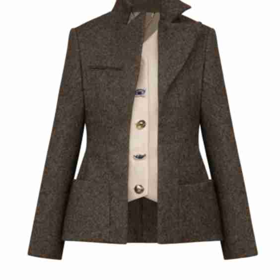 Toast Wool & Silk Waistcoat Blazer