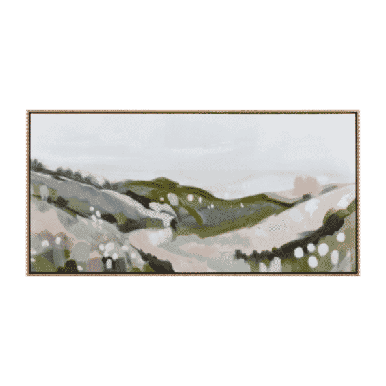 Colorful Landscape Framed Art