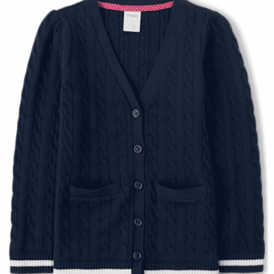 Cable Knit Long Cardigan