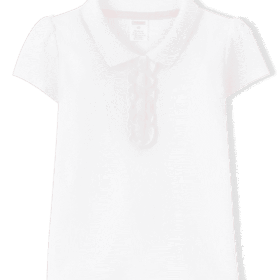 Girls Ruffle Polo
