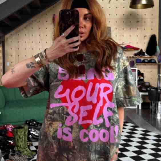 Being Yourself Is Cool Real Tree Camo Tee