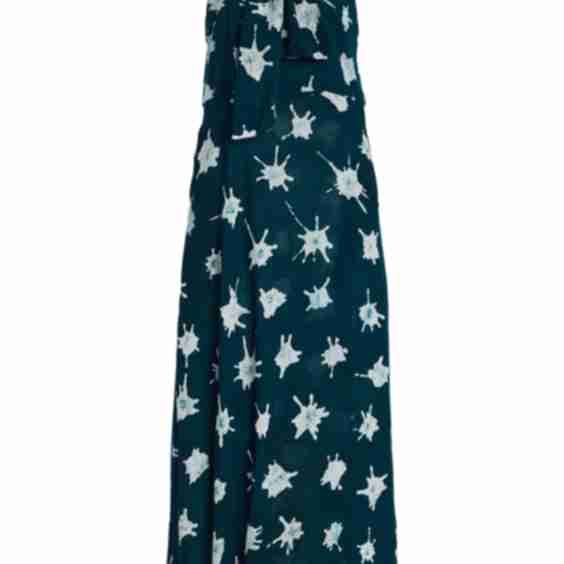 Akanbi Printed Crepe Maxi Dress