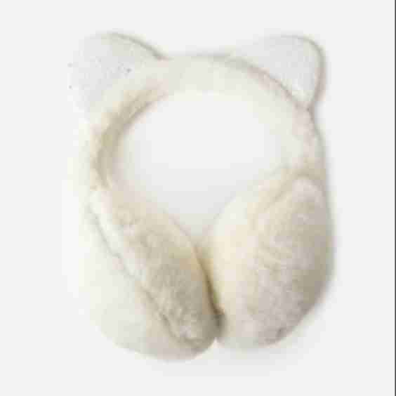 Girls' Adjustable Cat Earmuffs
