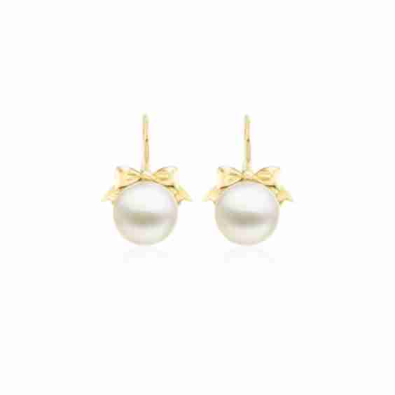 Bow Drop Earrings