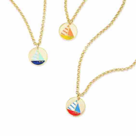 Nantucket Sailboat Pendant