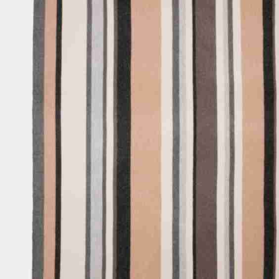 Striped Cashmere Blanket
