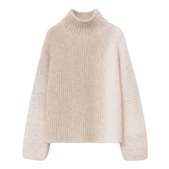 Pastell Rainbow Cashmere-Silk Sweater