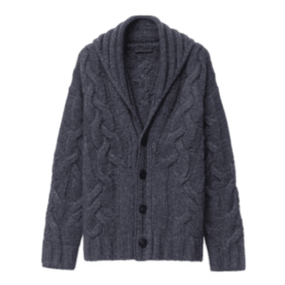 Charles Cashmere-Silk Cardigan