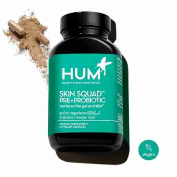 Skin Squad Pre+Probiotic Clear Skin Supplement