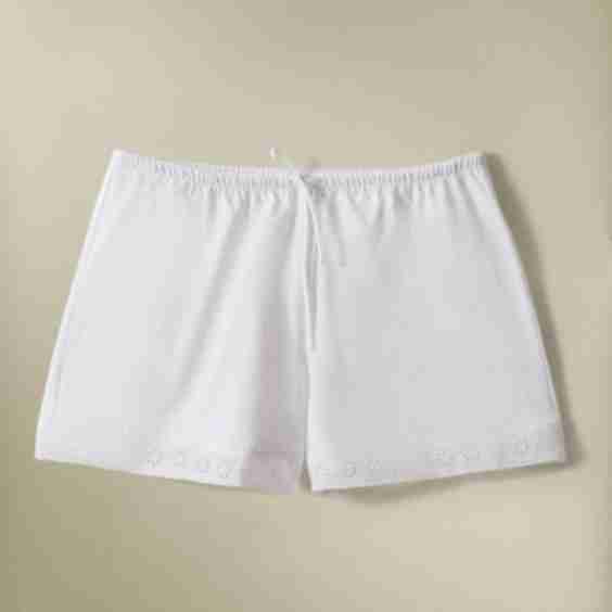 Lace Cotton Shorts