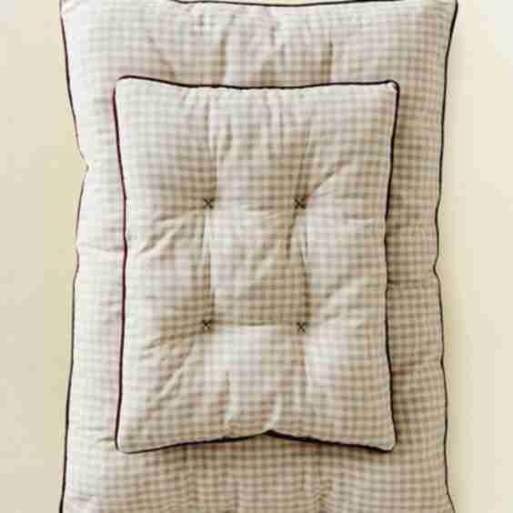 Pet Floor Cushion With Piping