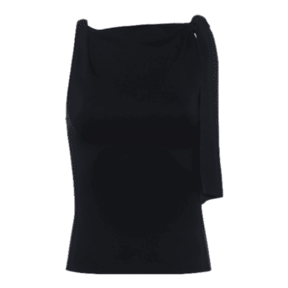Sueded Stretch Knotted Top