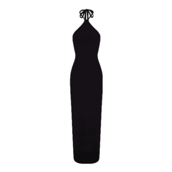 Soft Stretch Halter Maxi Dress