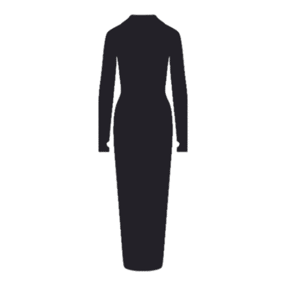 Smooth Stretch Ruched Maxi Dress