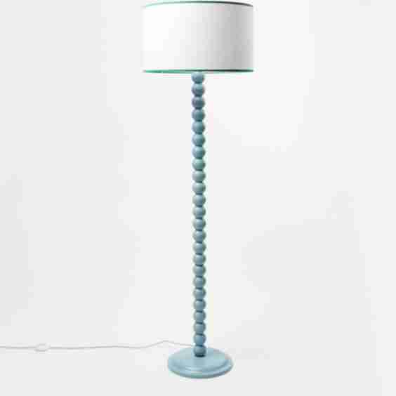 Bobbin Wooden Floor Light