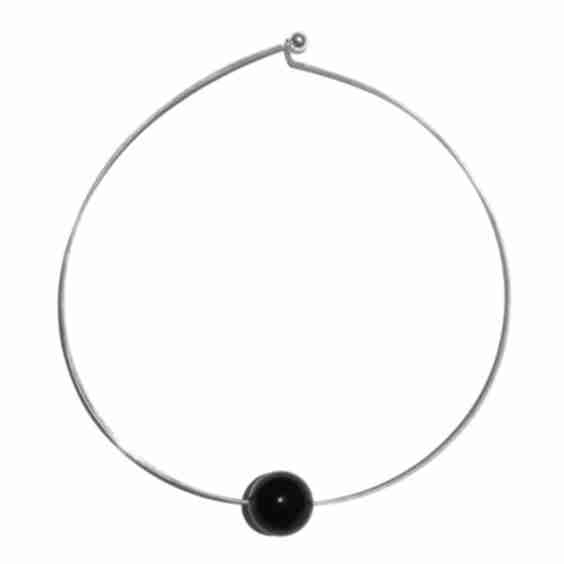 Onyx Ball Collar