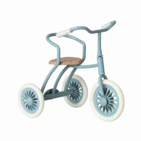 Maileg Abri à Tricycle Mouse Petrol 